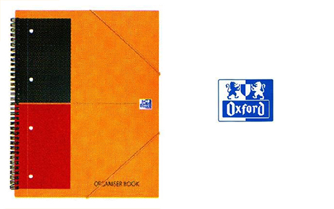 オックスフォード インターナショナルシリーズ ミーティングブック(ノート) A4+横罫 カラー：オレンジ 